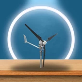 İstaBreeze 2000 Watt 48 Volt Korumalı Rüzgar Türbini 2 KW - 1