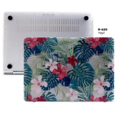 Macbook Air M1 13 inç Kılıf Flower01NL (TouchID'li M1 Air) A2337 A2179 A1932 ile Uyumlu - 3