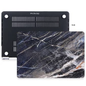 Macbook Air M1 Kılıf 13 inç Marble06NL (TouchID'li M1 Air) A2337 A2179 A1932 ile Uyumlu - 3