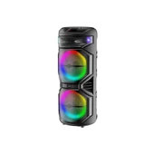Sunix 60W 12V/4500 Mah Çift Mikrofonlu 30x2 Woofer 110 cm Bluetooth Hoparlör BTS-80S - 2