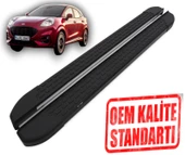FORD MARKASININ PUMA ARACI 2020 2021 2022 2023 2024 ARACA ÖZEL NEVADA SİYAH ALINLI YAN BASAMAK thumbnail 1