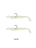Fujin Zand Eel 11cm 7gr-14gr Double Body+Head Silikon Balık  Shiny Yeel - 5