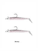 Fujin Zand Eel 11cm 7gr-14gr Double Body+Head Silikon Balık  Shiny Yeel - 3
