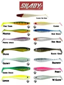 Fujin Shady 10cm Silikon Balık  034 Glowy - 1