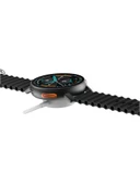 Logia Active 6 Yuvarlak Alüminyum Kasa Spor Akıllı Saat Siyah - 4