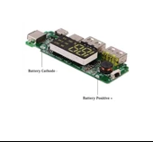 Çift USB 5V 2.4A Ledli Micro Type-C Powerbank Modülü thumbnail 3