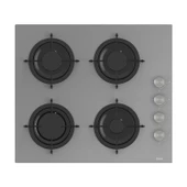 Ferre Pure Cs Serisi Gri Cam Ankastre Set D088 - CS208 - XE61CPR - 3