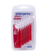 Interprox Plus Mini Conical 0.6mm Arayüz Fırçası 6 Adet KIRMIZI - 1