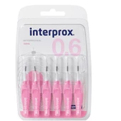 Interprox Interproximal Nano 0.6mm Arayüz Fırçası 6 Adet PEMBE - 1