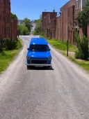 Nostaljik Metal Çek Bırak Ford Sesli ve Işıklı Minibüs Mavi ( 1/36 Ölçek ) thumbnail 4