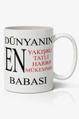 Babalar Günü Baskılı Kupa Bardak Baskılı Kahve Kupa Bardak - 1
