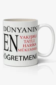 Öğretmenler Günü Baskılı Kupa Bardak Baskılı Kahve Kupa Bardak - 1