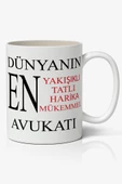 Avukatlar Günü Temalı Baskılı Kupa Bardak Baskılı Kahve Kupa Bardak - 1