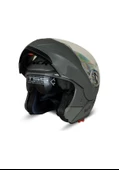 Ncr Çene Açılır Vizörlü Ece Belgeli Nardo Gri Kask - 2
