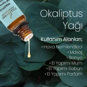 NPO Yogaroma Derin Nefes Ferahlatıcı Aromaterapi Saf ve Doğal Okaliptus Uçucu Yağ - 6