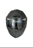 Ncr Çene Açılır Vizörlü Ece Belgeli Nardo Gri Kask - 3