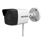 HIKVISION 2MP WIFI BULLET 2.8MM DS-2CV1021G0-IDW1 30metre H265+ IP Güvenlik Kamerası Dahili Mikrofon thumbnail 2