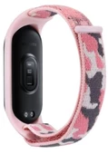 Xiaomi Mi Band 7 Uyumlu Kumaş Cırtlı Kamuflaj Kordon - 2