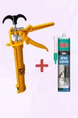 Silikon tabanca + Ayna silikonu 280 ml - 1