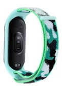 Xiaomi Mi Band 7 Uyumlu Kumaş Cırtlı Kamuflaj Kordon - 4