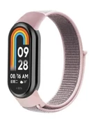 Xiaomi Mi Band 8 Akıllı Bileklik Uyumlu Kumaş Cırtlı Kordon - 5