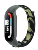 Xiaomi Mi Band 7 Uyumlu Kumaş Cırtlı Kamuflaj Kordon - 5