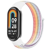 Xiaomi Mi Band 8 Akıllı Bileklik Uyumlu Kumaş Cırtlı Kordon - 1