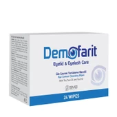 Demofarit Eyelid Eyelash Care Göz Çevresi Temizleme Mendili 24lü - 1