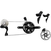 Shimano 105 Di2 R7150 52-36T 2x12 Hidrolik Disk Fren Bisiklet Grup Set - 1