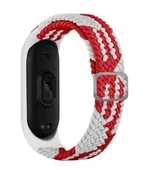 Xiaomi Mi Band 6 Mi Band 5 Uyumlu Tokalı Örgü Kordon - 1