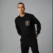 Ellesse Sweatshirt Siyah Erkek EM232 - 1