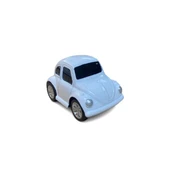 Nostaljik Metal Çek Bırak Araba Mini Beyaz Otomobil - 1
