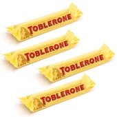 Sevdiklerinize Özel Kırmızı Ahşap Hediye Kutusunda 5 Adet Toblerone ( Beni Affet Yazılı ) - 2