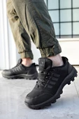 İzland Siyah Unisex Garantili Trekking Outdoor Bağcıklı Yandan Fermuarlı Kışlık Bot IZLAND-3547 - 3