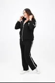 Kadın Büyük Beden Metal Aksesuar Detaylı Eşofman Takımı 8150-25 - 3