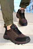İzland Kahverengi Unisex Garantili Trekking Outdoor Bağcıklı Yandan Fermuarlı Kışlık Bot IZLAND-3547 - 3