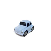 Nostaljik Metal Çek Bırak Araba Mini Beyaz Otomobil - 3