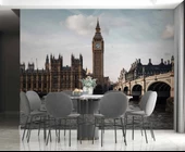 İngiltere Westminster Köprüsü Duvar Kağıdı thumbnail 4