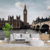 İngiltere Westminster Köprüsü Duvar Kağıdı thumbnail 1