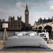 İngiltere Westminster Köprüsü Duvar Kağıdı thumbnail 2