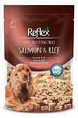 Reflex Semi-moist Somonlu ve Pirinçli Yarı Yumuşak Köpek Ödül Maması 150gr - 1