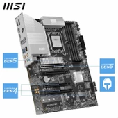 MSI PRO Z890-S WIFI DDR5 8600(OC) DVI HDMI ATX - 1