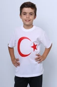 ÇOCUK ATATÜRK AYYILDIZ BASKILI TSHİRT KISA KOLLU A62 - 5