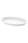 IKEA Romantısk Dekoratif Tepsi Beyaz 52x39 Cm Şık - 2