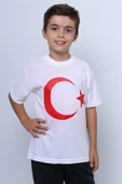 ÇOCUK ATATÜRK AYYILDIZ BASKILI TSHİRT KISA KOLLU A62 - 4