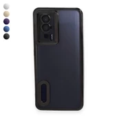 Xiaomi Poco F5 Pro Kılıf Slot Hole Lazer Silikon Kapak - 1