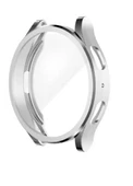 Galaxy Watch 6 - 44mm Akıllı Saat Uyumlu Önü Kapalı Tam Koruma Silikon Kılıf - 2