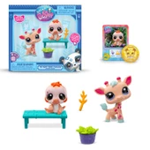 Hasbro Littlest Pet Shop 2'li Paketa 00586 G7#93-G7#92 ZÜRAFA-TEMBEL HAYVAN - 1