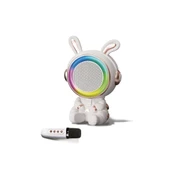 Sunix 20W 2400 Mah Karaoke Mikrofonlu Ledli Bluetooth Hoparlör BTS-252 - 1