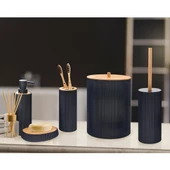 İndecor Banyo Takımı 5 Parça Bambu Kapak Liza Mix IND690 VESP 248 6900 - 2